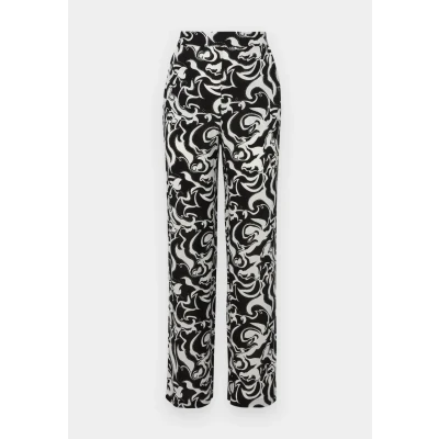 Image of Vero Moda Vmeasy WIDE Trousers, Women&#039;s, Size: Small, White/black