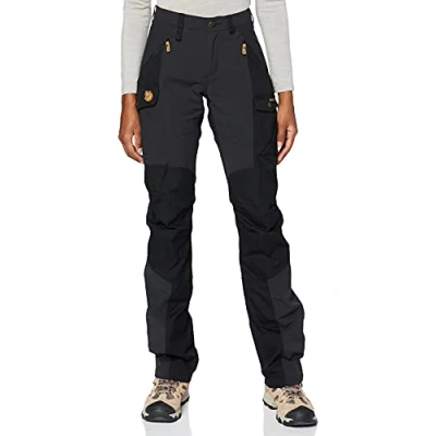 Image of Fjällräven Nikka Trousers Curved Outdoor trousers, Women&#039;s, Size: 12, Schwarz