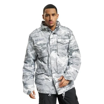 Image of Brandit Giant Winter jacket, Men&#039;s, Size: XXL, Blizzard camo