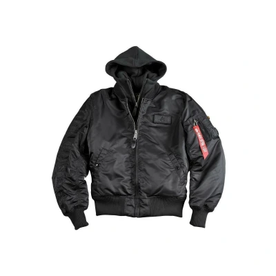 Image of ALPHA INDUSTRIES Men&#039;s Bomber Jacket, black, S