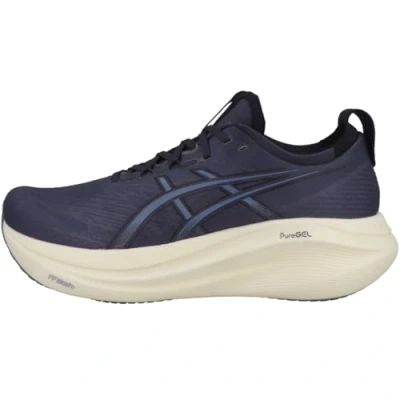 Image of Asics Gelnimbus 27 Road running shoes, Men&#039;s, Size: 7, Indigo fog/denim blue Synthetics