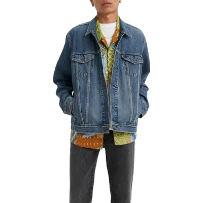 Image of Levi&#039;s THE trucker Jacket Denim jacket, Men&#039;s, Size: Small, Terrace