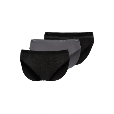 Image of DIM Pocket Brief 3 PACK Briefs, Women&#039;s, Size: Medium, Black