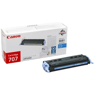 Image of Canon Original Toner Cartridge 707 Cyan 9423A004