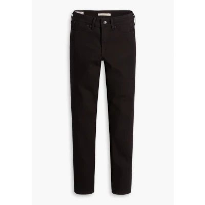 Image of Levi&#039;s Women&#039;s 712 Slim Fit Jeans, Night is Black, 25W / 30L