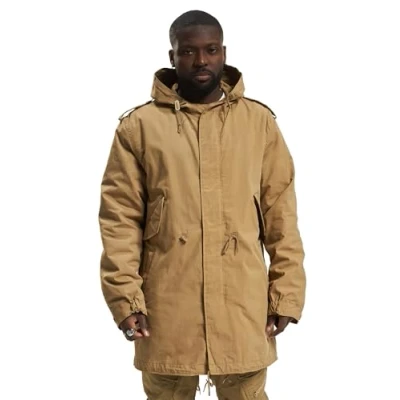 Image of Brandit Parka, Men&#039;s, Size: 5XL, Camel