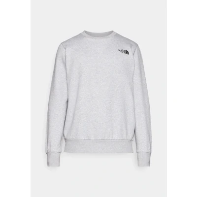 Image of The North Face Simple DOME CREW Sweatshirt, Men&#039;s, Size: Large, Light grey heather