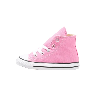 Image of Converse Chuck Taylor ALL STAR Hightop trainers for kids, Size: 8K, Pink shoes