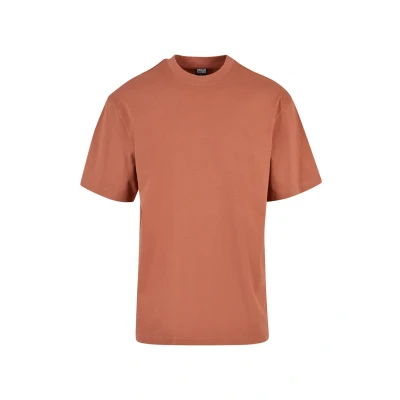 Image of Urban Classics TALL Basic Tshirt, Men&#039;s, Size: Large, Terracotta
