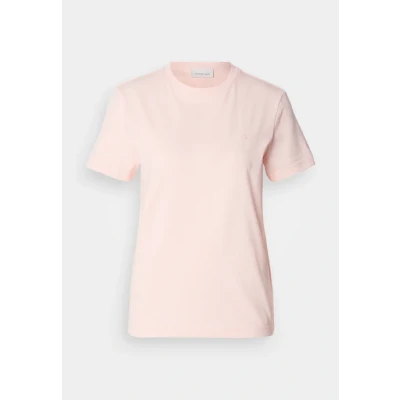 Image of Calvin Klein Jeans Archive CREW TEE Basic Tshirt, Women&#039;s, Size: 3XS, Cloud pink