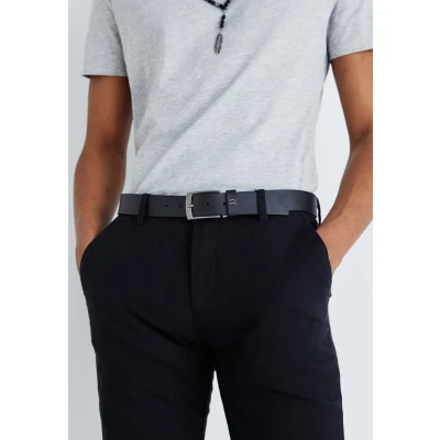 Image of Jack &amp; Jones Jacdallas BELT Belt, Men&#039;s, Size: 42, Black