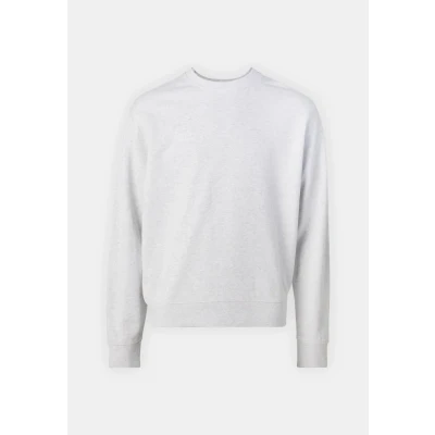 Image of Jack &amp; Jones Jjecharge CREW NECK Sweatshirt, Men&#039;s, Size: XS, White melange