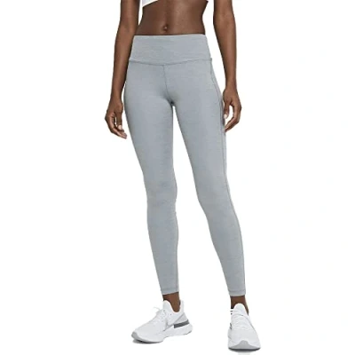 Image of Nike Performance FAST Leggings, Women&#039;s, Size: XS, Smoke grey