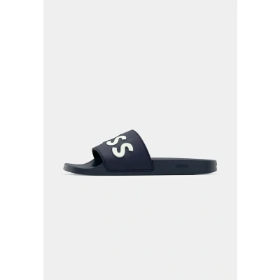 Image of BOSS KIRK Unisex Mules, Size: 2.5, Dark blue five Synthetics
