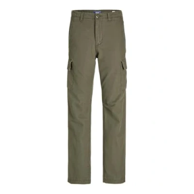 Image of JACK &amp; JONES Boy&#039;s Jpstkane Jjbarkley Cargo Pant Noos Jnr, Olive Night, 164