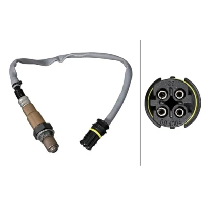 Image of Lambda Sensor HELLA 6PA 358 221 501