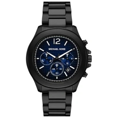 Image of Michael Kors SAGE Chronograph watch, Men&#039;s, Size: One Size, Black