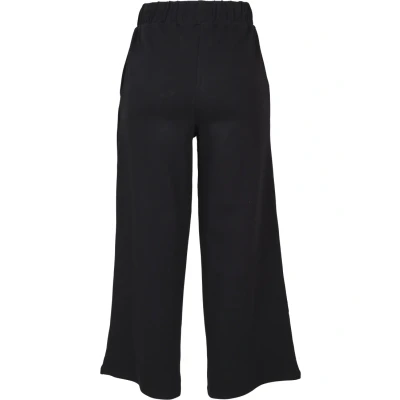 Image of Urban Classics Ladies Culotte Tracksuit bottoms, Women&#039;s, Size: 3XL, Black