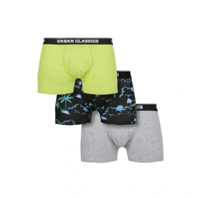 Image of Urban Classics 3 PACK Pants, Men&#039;s, Size: 6XL, Electiclime/grey