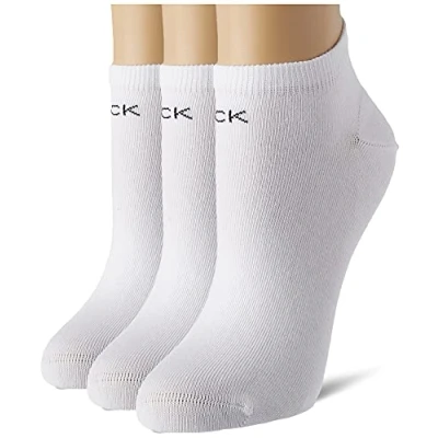 Image of Calvin Klein Women&#039;s Sneaker 3 Pack (Pack of 3), White, One Size