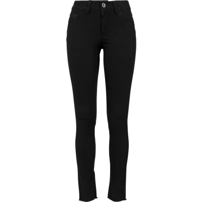 Image of Urban Classics Jeans Skinny Fit, Women&#039;s, Size: Small, Black