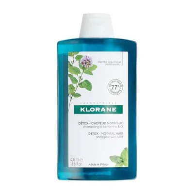 Image of KLORANE Detox Shampoo with Aquatic Mint 400ml