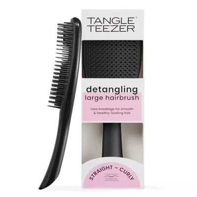 Image of Tangle Teezer The Ultimate Large Detangler Brush Black Gloss