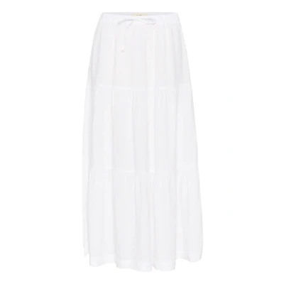 Image of Part Two Getia Pleated skirt, Women&#039;s, Size: 16, Bright white