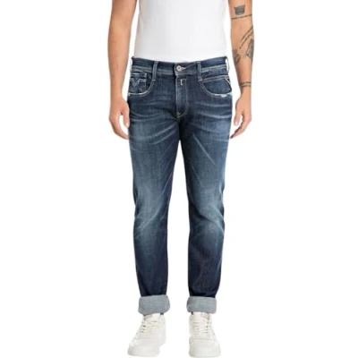 Image of Replay Jeans, Dark Blue 007, 30W / 36L