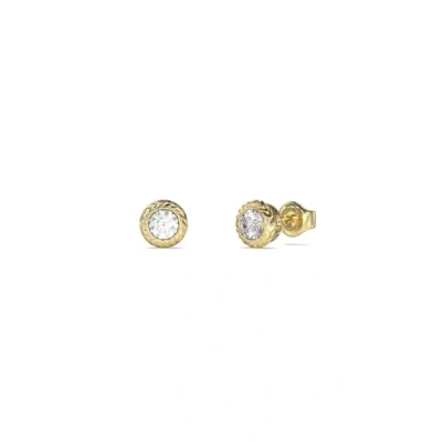 Image of Guess Sailor KNOT Unisex Earrings Yellow goldcoloured, Size: One Size, gold coloured
