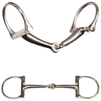Image of Harry&#039;s Horse D Ring snaffle, lightweight