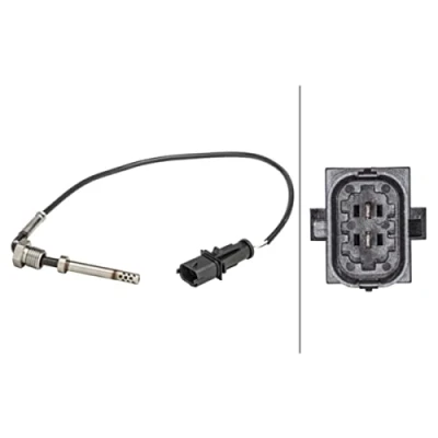 Image of Sensor, exhaust gas temperature HELLA 6PT 358 181 201