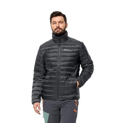 Image of Jack Wolfskin Down jacket, Men&#039;s, Size: Small, Black