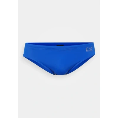Image of EA7 Emporio Armani Beachwear Swimming briefs Turkish sea/silvercoloured, Men&#039;s, Size: Small, sea/silver/coloured