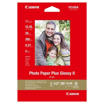 Image of Canon Photo Paper Plus Glossy 13 x 18 cm (Pack of 20) 2311B018