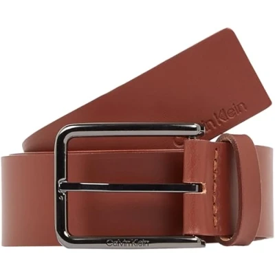 Image of Calvin Klein Warmth Belt, Men&#039;s, Size: 46, Dark tan
