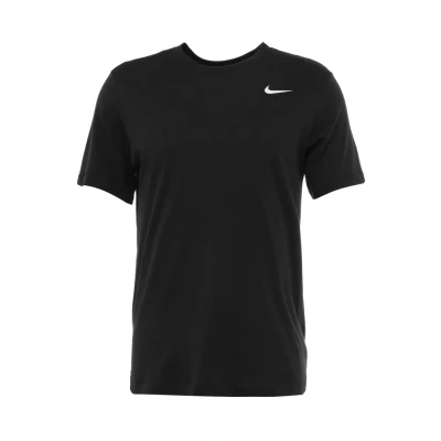 Image of Nike Performance DRY TEE CREW Solid Sports Tshirt, Men&#039;s, Size: XXL, Black/white