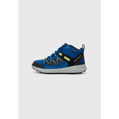Image of Columbia Youth Peakfreak RUSH Ankle boots for kids, Size: 5, Mountain blue/voltage shoes