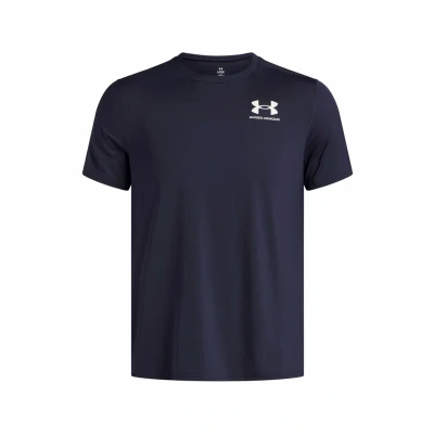Image of Under Armour Print Tshirt Midnight navy, Men&#039;s, Size: Large, navy