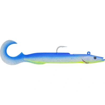 Image of Westin Sandy Andy Curltail Jig 122g (22cm) #8/0 (1+2pcs) Electric Lagoon Shad