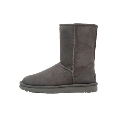 Image of UGG Classic Short ankle boots, Women&#039;s, Size: 9, Grey Sheepskin