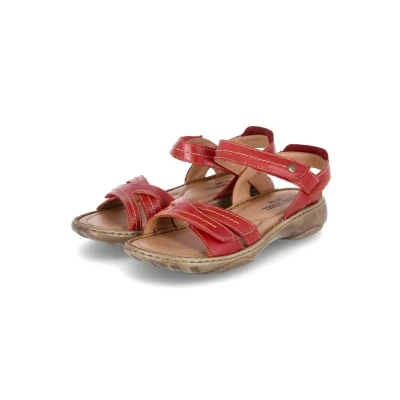 Image of Josef Seibel Debra Sandals, Women&#039;s, Size: 8, Rot Leather