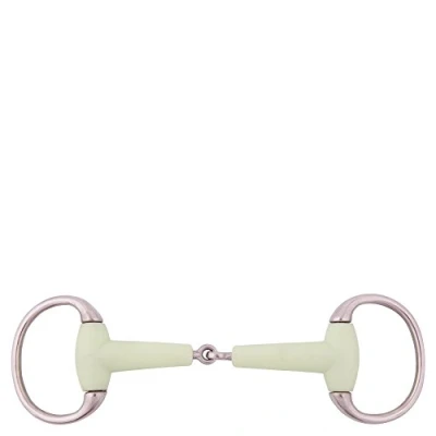 Image of BR Single Jointed Eggbutt Snaffle Apple Mouth 18 mm