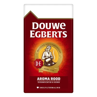 Image of Douwe Egberts Aroma Rood Ground Coffee, 17.6 Ounce (Pack of 2) by