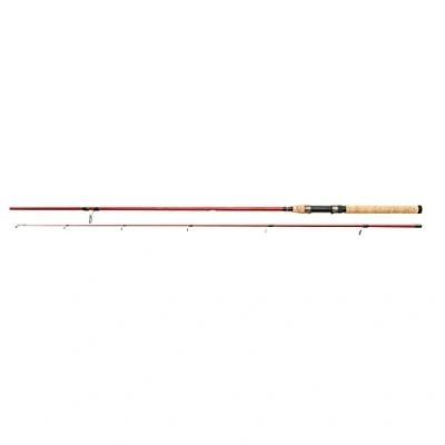 Image of Berkley Cherrywood Spinning Rod, Lightweight with Cork Handle Saltwater and Freshwater Spin Fishing Rods, Predator Fishing, Unisex, Red, 2.1m 10 35g