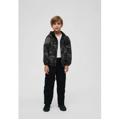 Image of Brandit Kinder KIDS Frontzip Light jacket for kids, Size: 11 12y, Dark camouflage