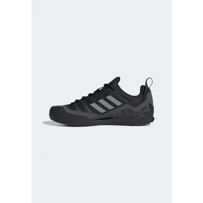 Image of Adidas Terrex Swift SOLO 2 Hiking Trainers, Men&#039;s, Size: 14.5, Core black/grey three/grey six Synthetics/textile