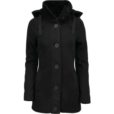 Image of Brandit Square Short coat, Women&#039;s, Size: Large, Black