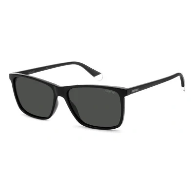 Image of Polaroid PLD 4137/S sunglasses Black Grey Polarised