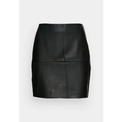 Image of ICHI Ihcomano Mini skirt, Women&#039;s, Size: 10, Black